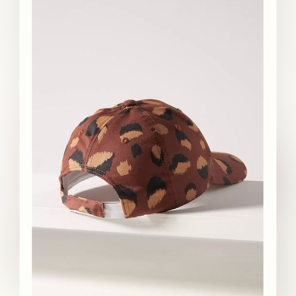 Anthropologie Embroidered Phrase Printed Baseball Cap - Picture 2 of 3